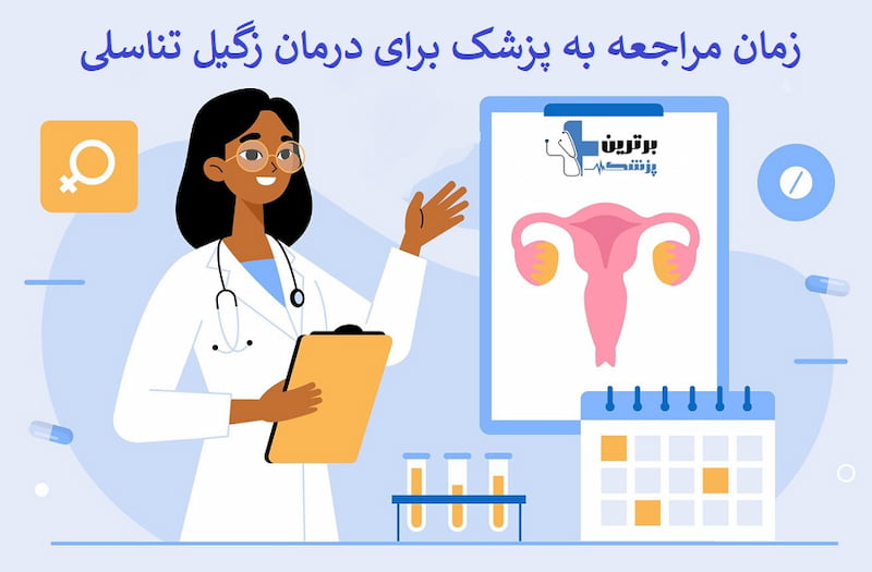 زمان مراجعه به دکتر برای درمان زگیل تناسلی